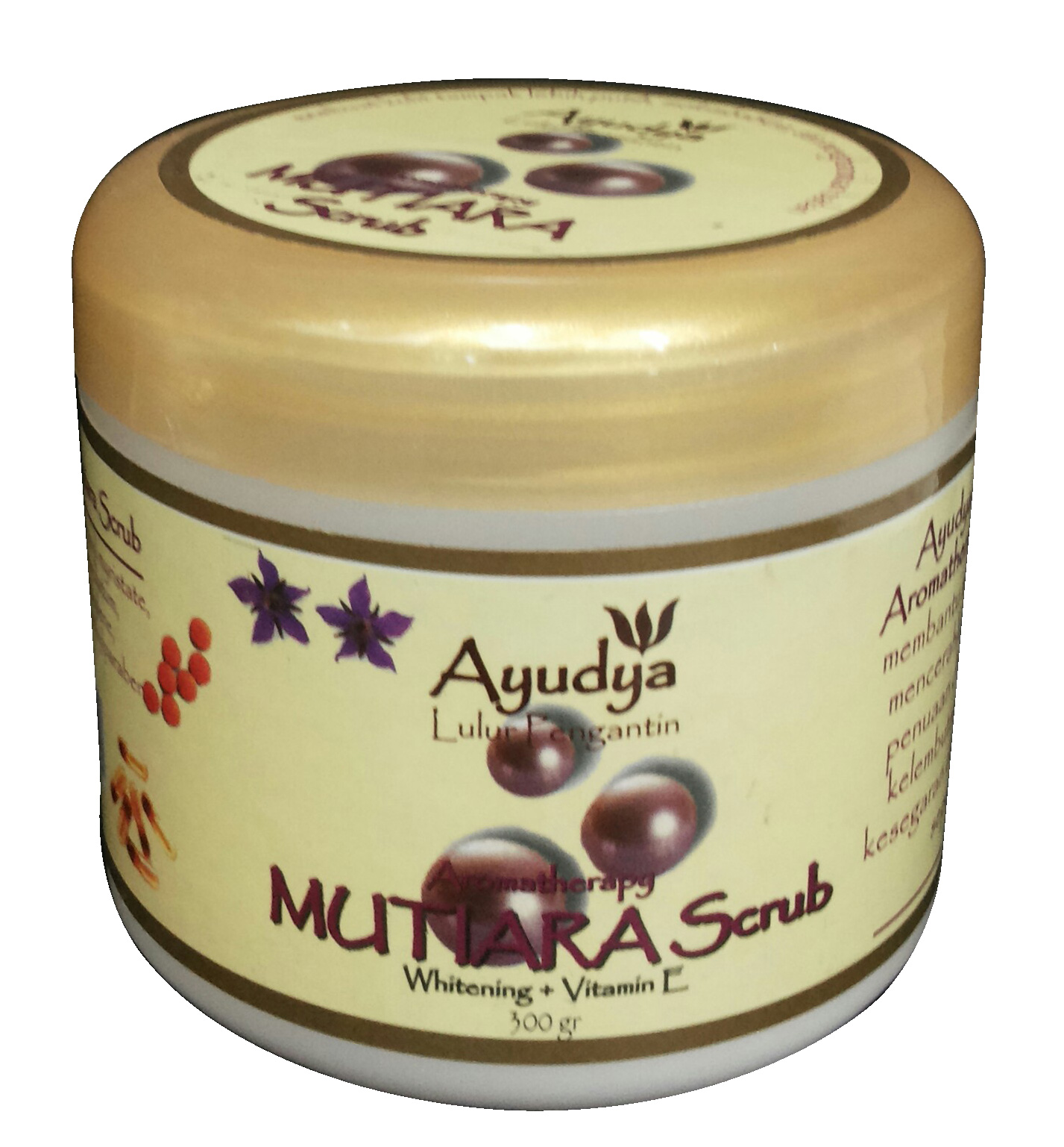 Ayudya Lulur Pengantin Mutiara + Whitening Vit E 300ml | gogobli