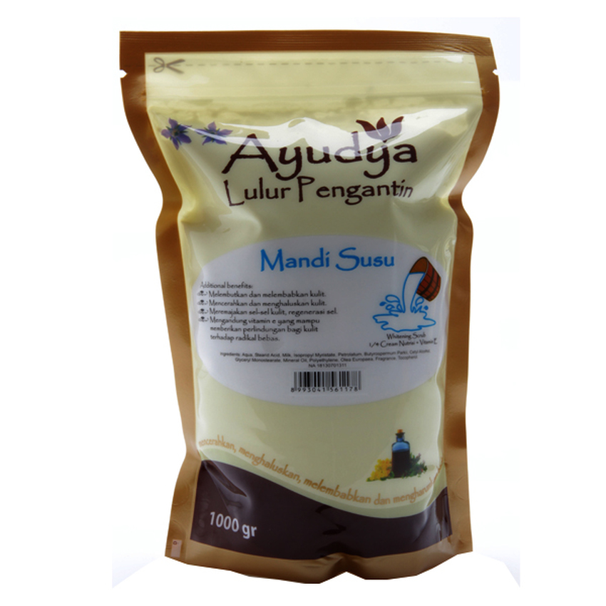 Ayudya Refill Lulur Pengantin Mandi Susu 1000gr | gogobli