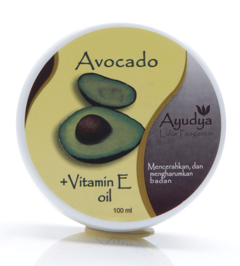 Ayudya Lulur Pengantin Avocado + Vitamin E 100ml | gogobli