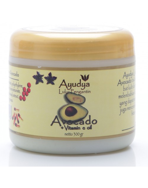 Ayudya Lulur Pengantin Avocado + Vitamin E 300ml | gogobli