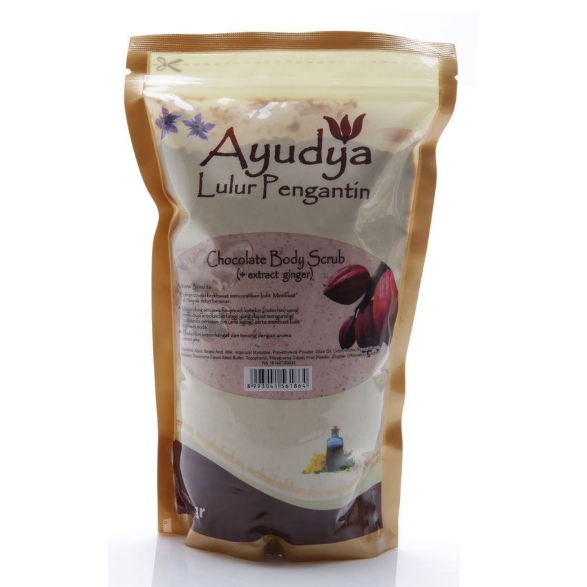 Ayudya Refill Lulur Pengantin Chocholate Body Scrub 1000gr | gogobli