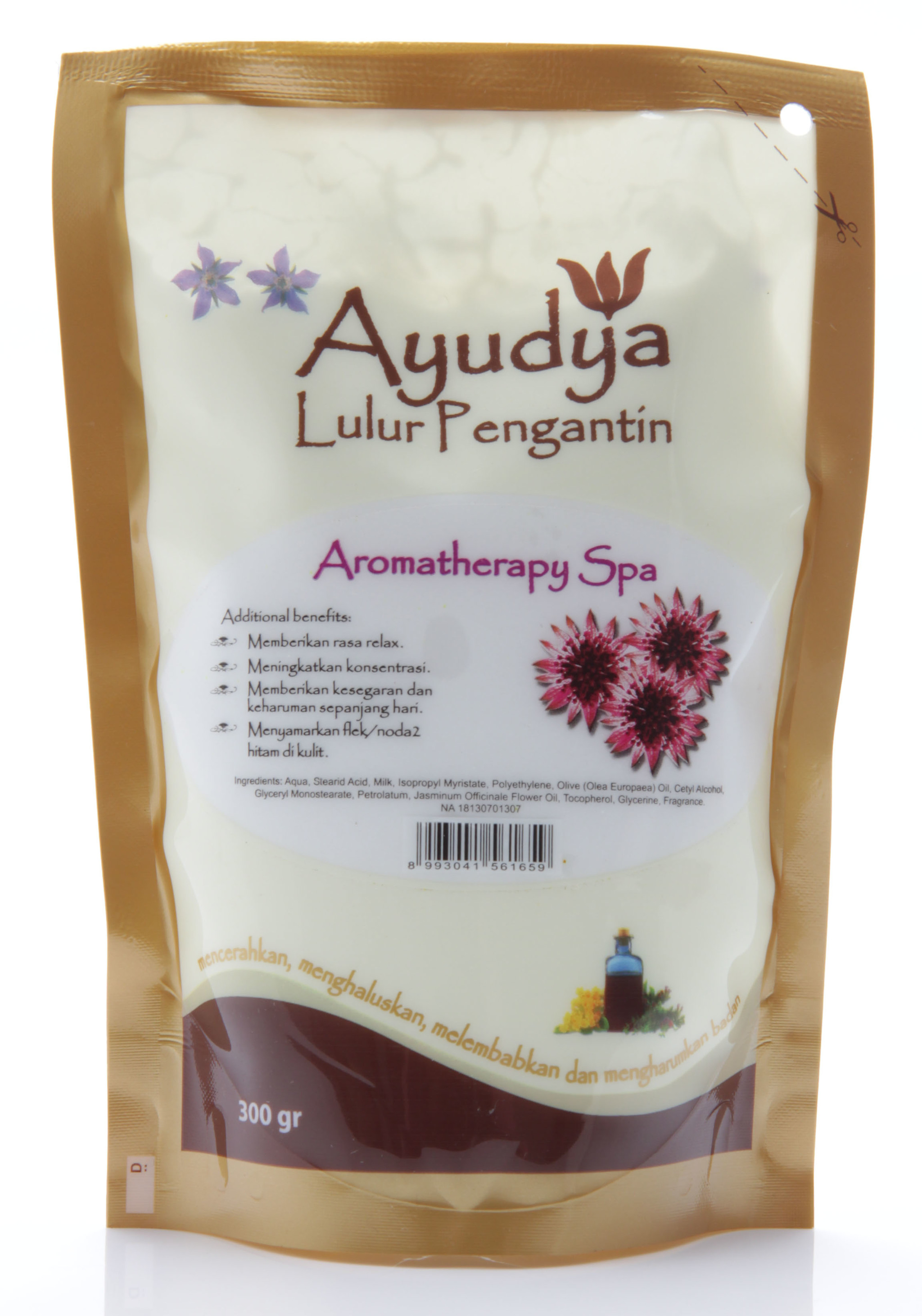 Ayudya Refill Lulur Pengantin Putih Aromatherapy 300ml
