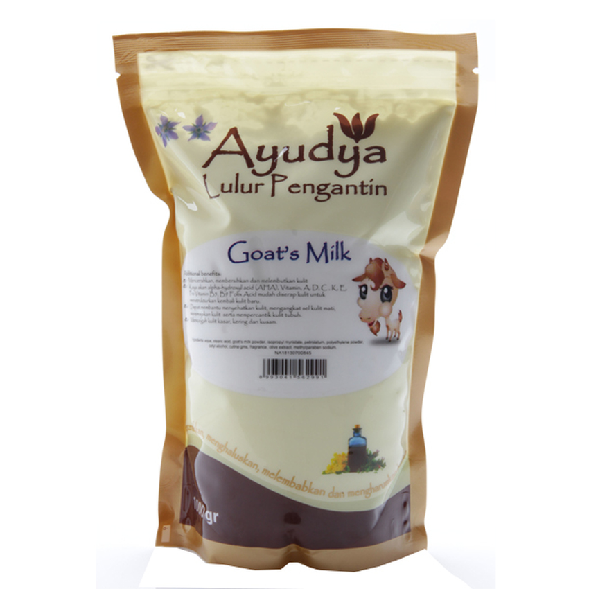 Ayudya Refill Lulur Pengantin Goats Milk 1000gr | Gogobli