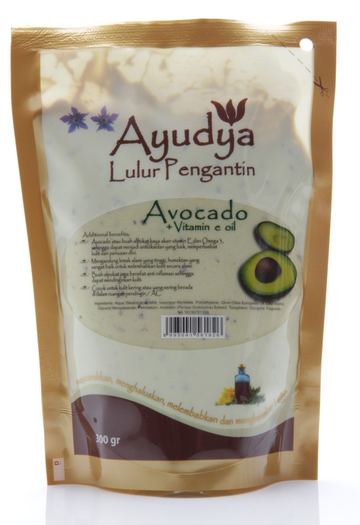 Ayudya Refill Lulur Pengantin Avocado + Vitamin E 300ml | gogobli