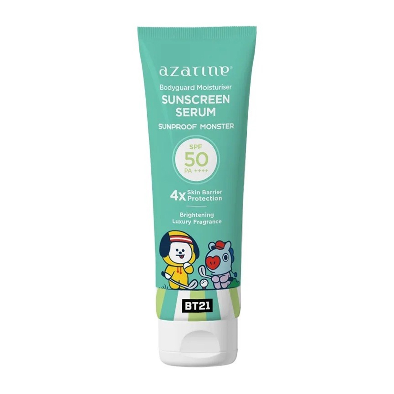 Azarine Bodyguard Moisturiser Sunscreen Serum Sunproof Monster SPF 50 100ml | Gogobli