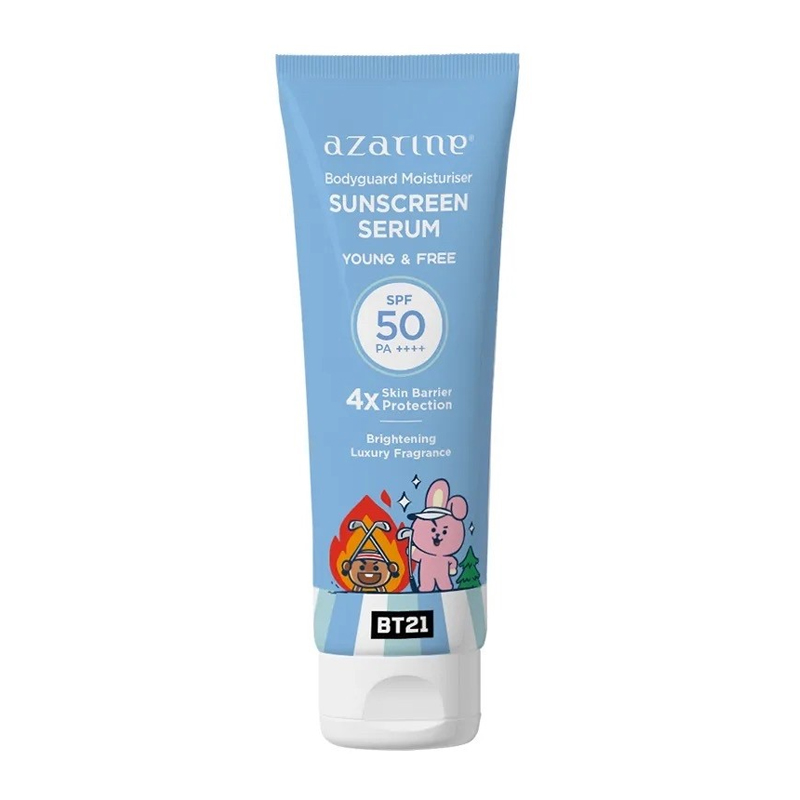 Azarine Bodyguard Moisturiser Sunscreen Serum Young & Free SPF 50 100ml | Gogobli
