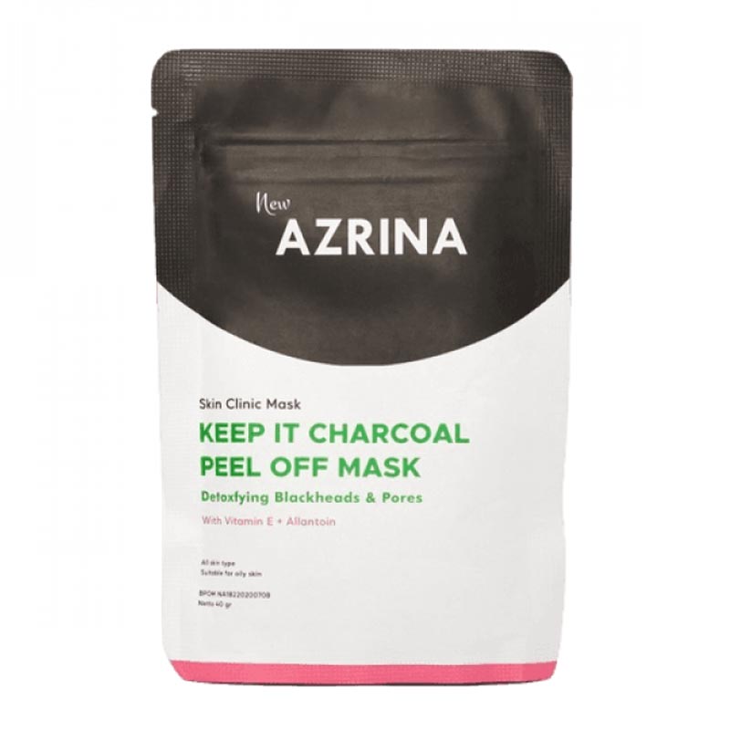 Azrina Skin Clinic Peel Off Mask It Charcoal 40gr | Gogobli