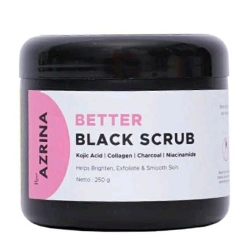 Azrina Better Black Scrub 250gr | Gogobli