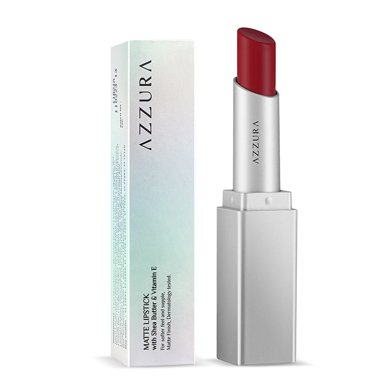 Azzura Matte Lipstick 08. Lady In Red 3gr | Gogobli