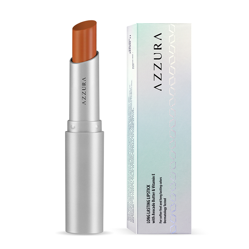 Azzura Longlasting Lipstick 03. Passion Peach 3gr | Gogobli