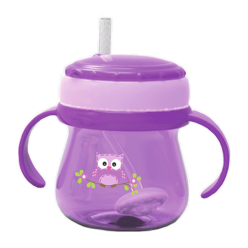 Baby Safe Cup Weighted Straw JP019 250ml | Gogobli