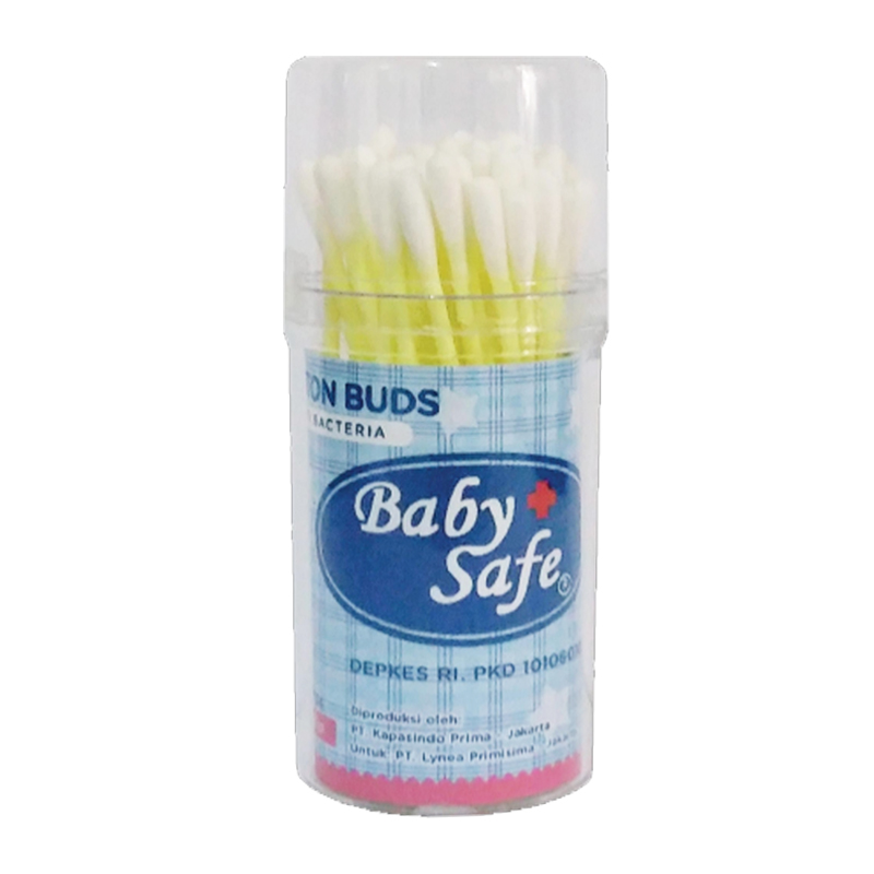 Baby Safe Cotton Bud Small Tip (Pot) CB9134 50s | Gogobli