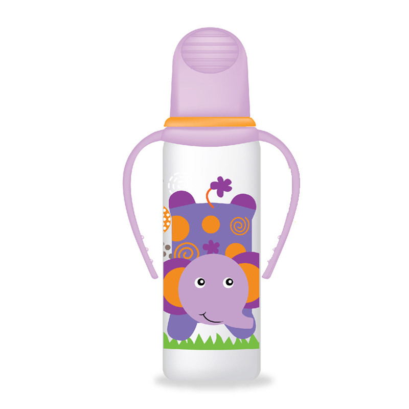 Baby Safe Feeding Bottle With Handle JP005 250ml | Gogobli