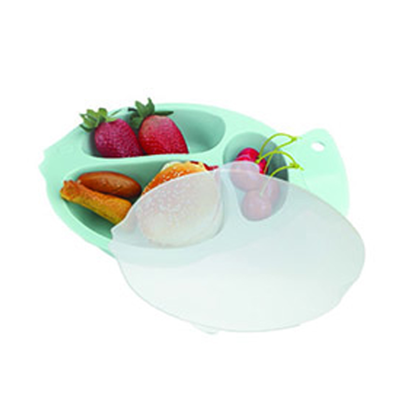Jual Baby Safe Fish Plate with Lid B355 HBHoz