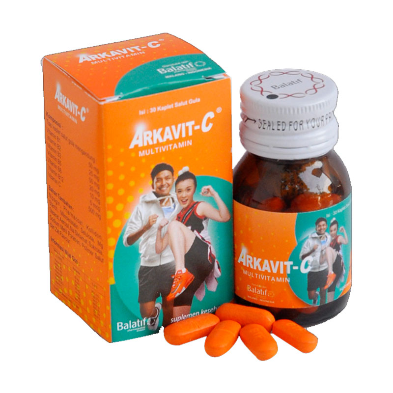 Balatif Arkavit C Botol 30 Kaplet | Gogobli