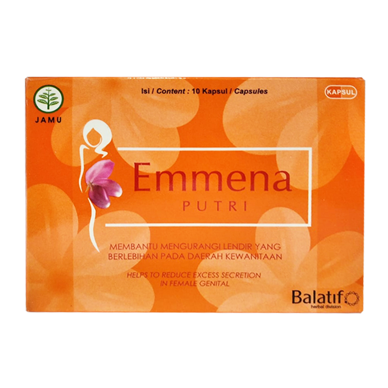Balatif Emmena Putri 10 Kapsul | Gogobli