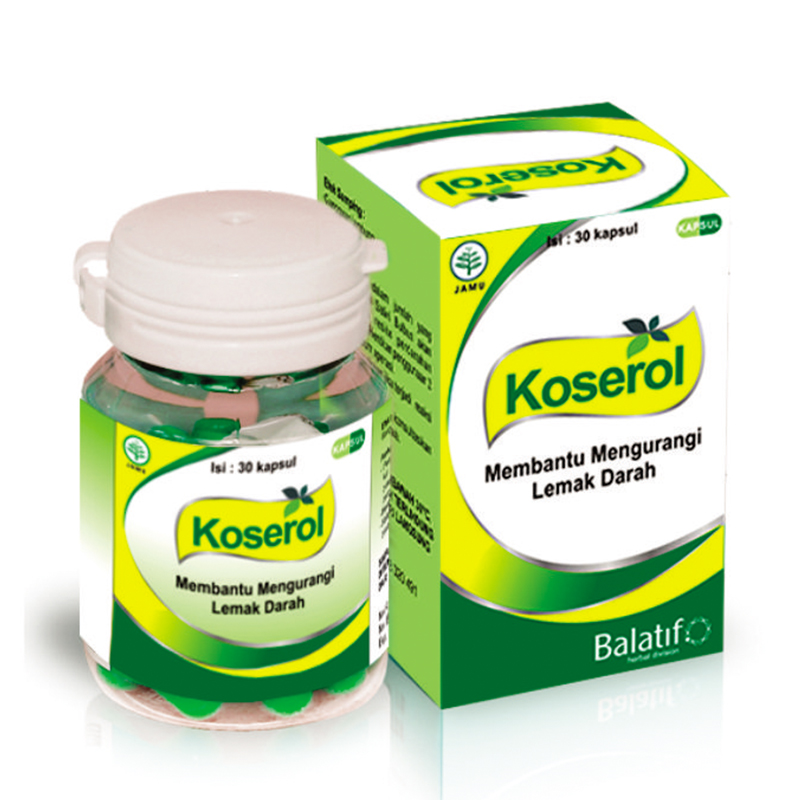 Balatif Koserol 30 kapsul | gogobli
