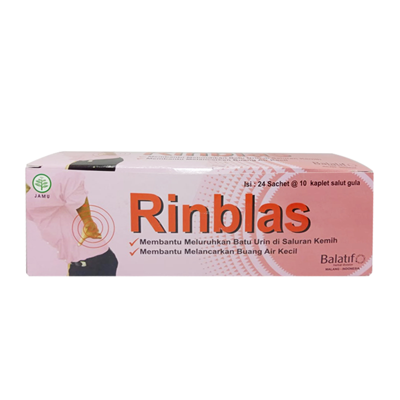 Balatif Rinblass Box (24 Sachet @10 Kaplet) | Gogobli