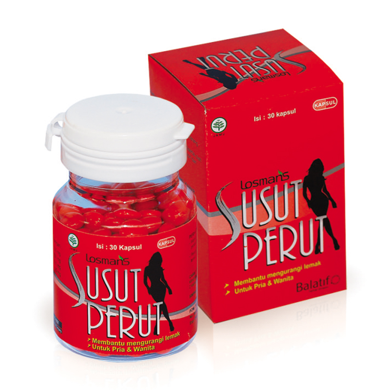 Balatif Losmans Susut Perut (Botol 30 Kapsul) | Gogobli