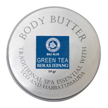 Bali Alus Body Butter Green Tea Beras Jepang 50gr | Gogobli