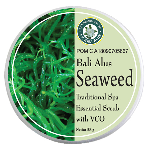 Bali Alus Lulur Spa Cream Seaweed 100gr | Gogobli