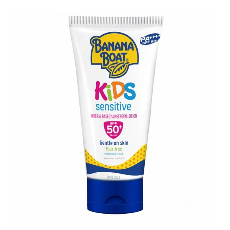 Banana Boat Kids Sensitive Sunscreen Lotion SPF50+ 90ml | Gogobli