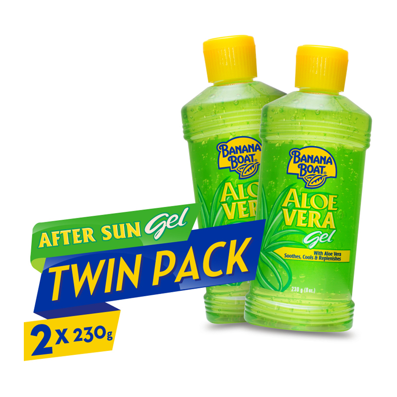 Banana Boat Aloe Vera Gel 230gr (2pcs) | Gogobli
