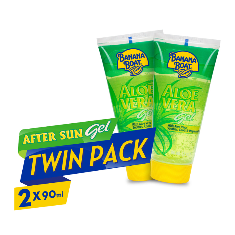 Banana Boat Aloe Vera Gel Sun Protection 90ml (2pcs) | Gogobli
