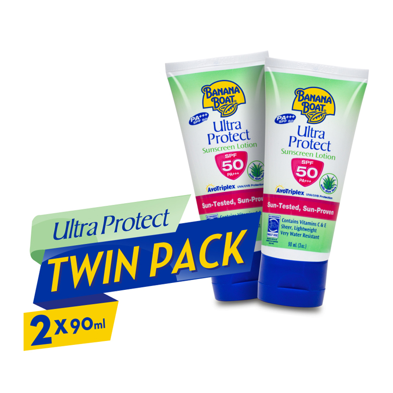 Banana Boat Ultra Protect SPF50 90ml (2pcs) | Gogobli