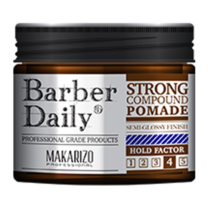Barber Daily Strong Compound Pomade Jar 120 Gr | Gogobli