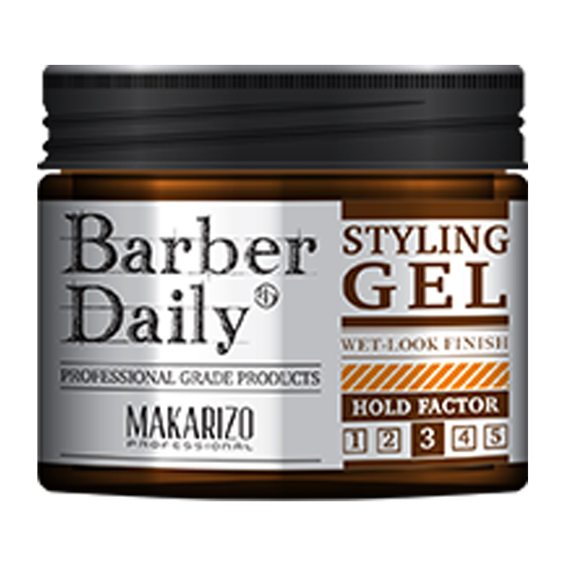 Barber Daily Wet Look Styling Gel Jar 120 Gr | Gogobli
