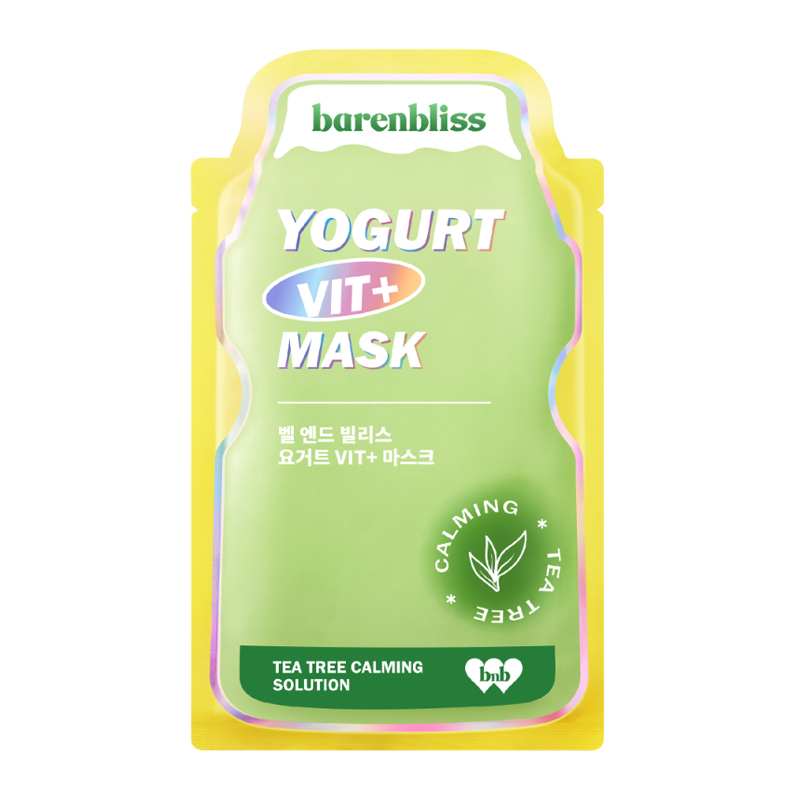 Barenbliss Yogurt Vit+ Mask Tea Tree Calming Solution | Gogobli