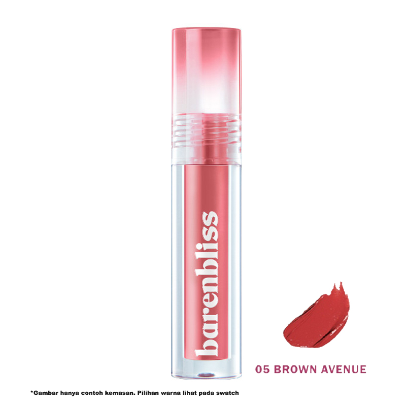 Barenbliss Berry Makes Comfort Lip Matte 05 Brown Avenue | Gogobli