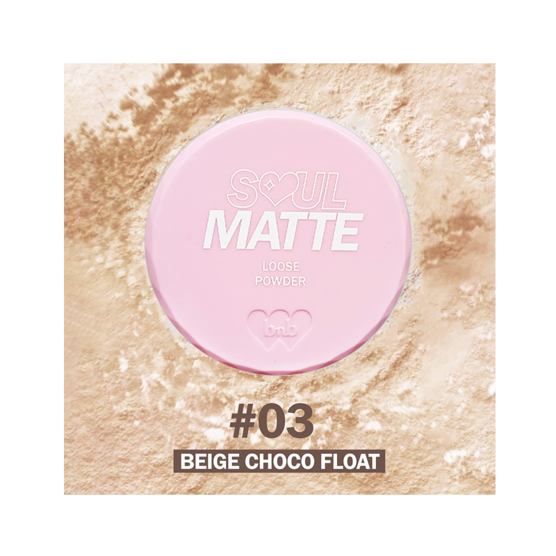 Barenbliss Soul-Matte Loose Powder 03 Beige Choco Float | Gogobli