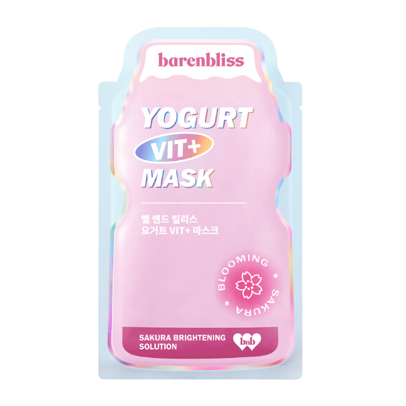 Barenbliss Yogurt Vit+ Mask Sakura Brightening Solution | Gogobli