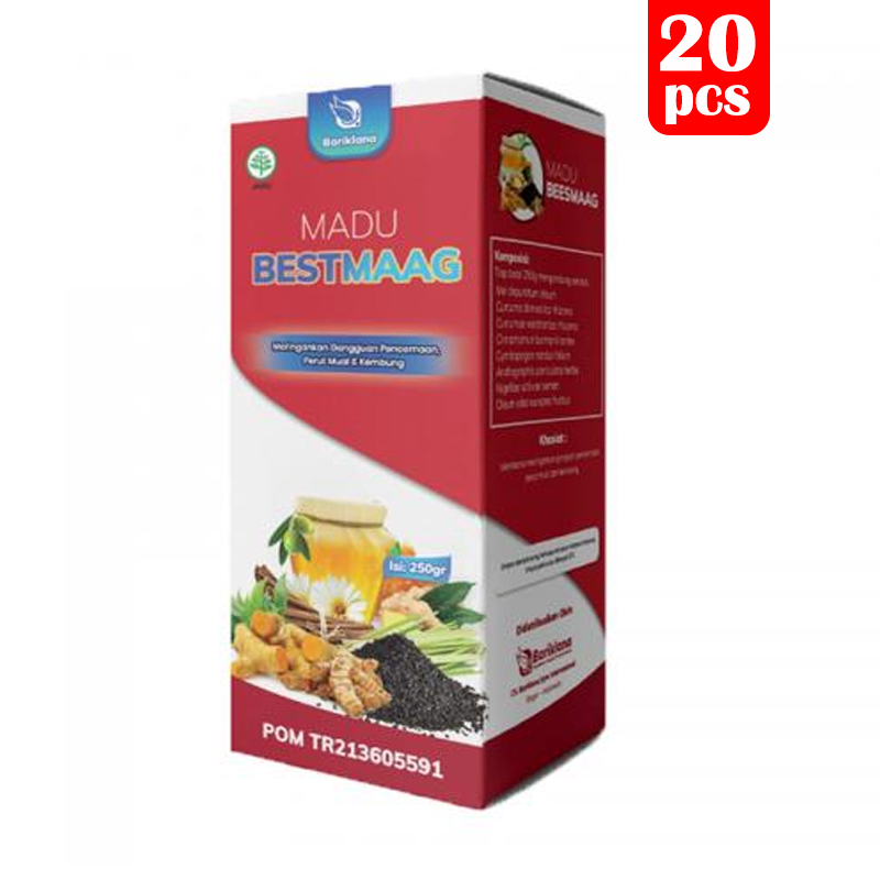 Madu Bestmaag 250gr (PAKET ISI 20 Pcs) | Gogobli