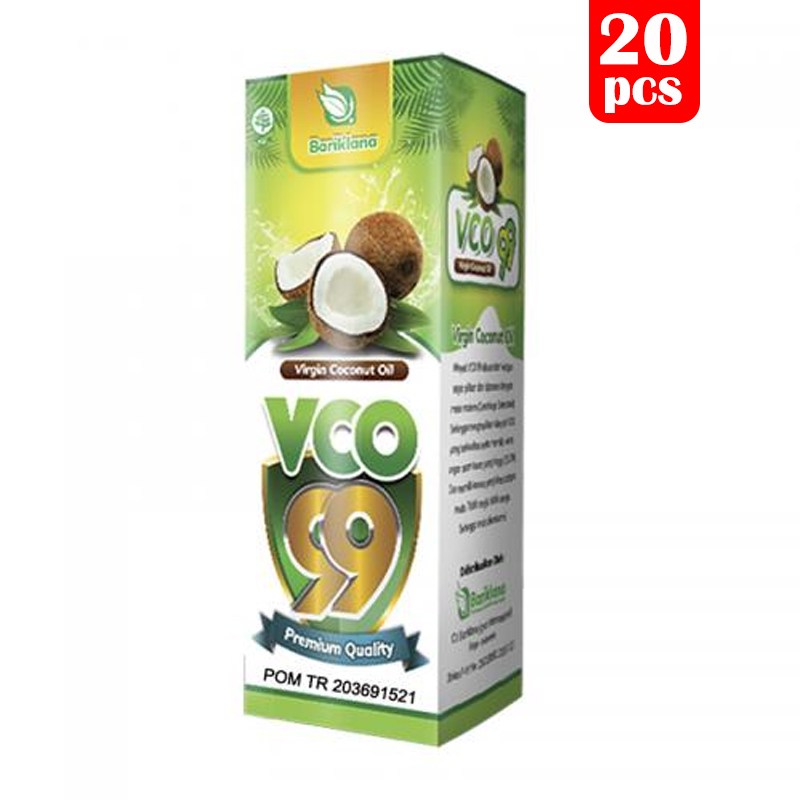 Virgin Coconut Oil 99 125ml (PAKET ISI 20 Pcs) | Gogobli