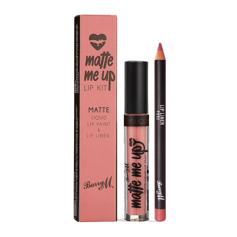 Barry M Matte Me Up Lip Kit Pose | Gogobli