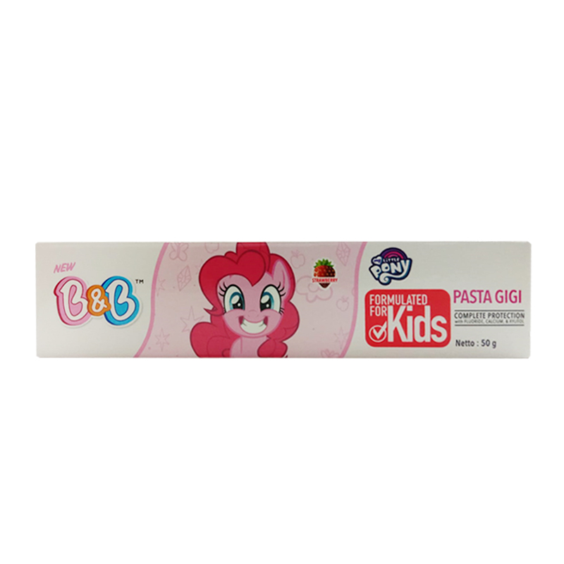 B&B Kids Toothpaste Little Pony Strawberry Tube 50gr | Gogobli