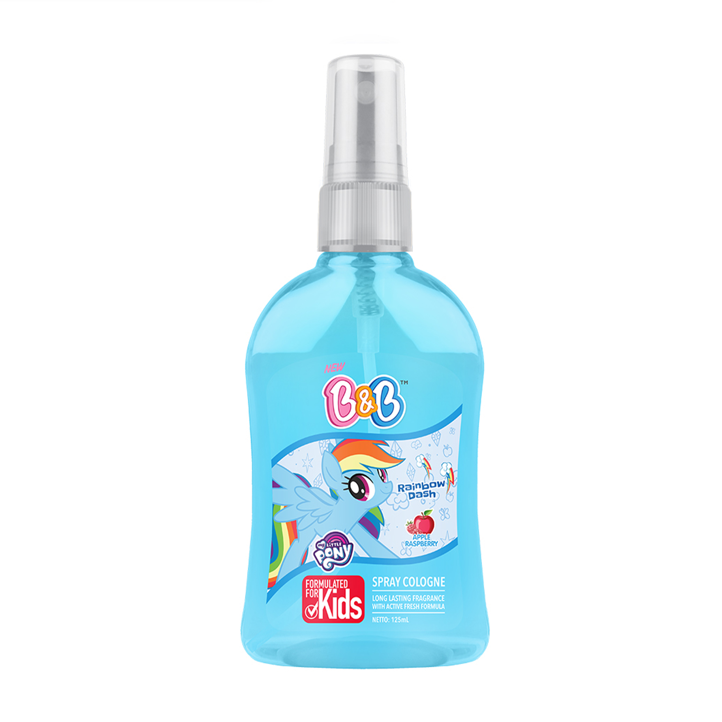 B&B Spray Cologne My Little Pony Apple Raspberry 125ml | Gogobli