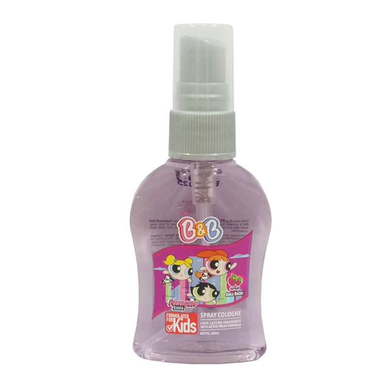 B&B Kids Spray Cologne Powerpuff Girls Raspberry 60ml | Gogobli