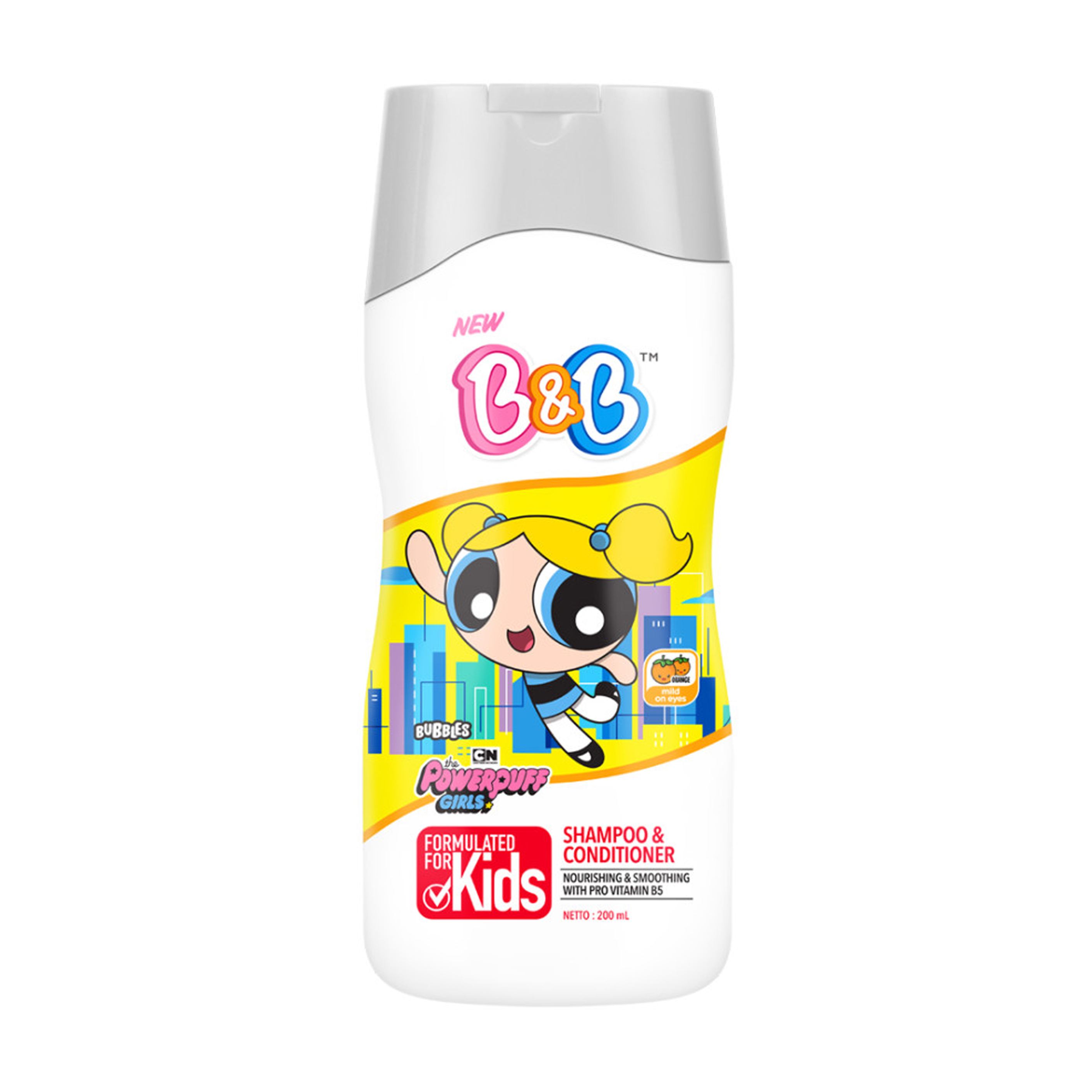 B&B Kids Shampoo And Conditioner Orange 200ml | Gogobli