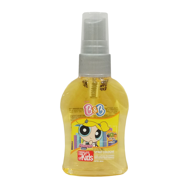 B&B Kids Spray Cologne Bubbles Tutti Fruity 60ml | Gogobli