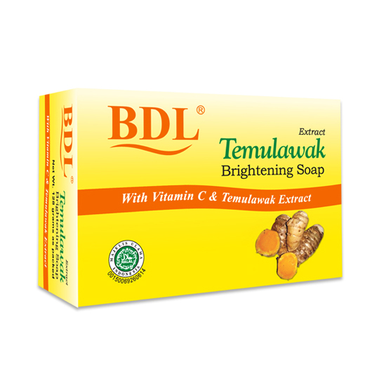 BDL Brightening Soap Extract Temulawak 128gr (ED: Apr 24) | Gogobli