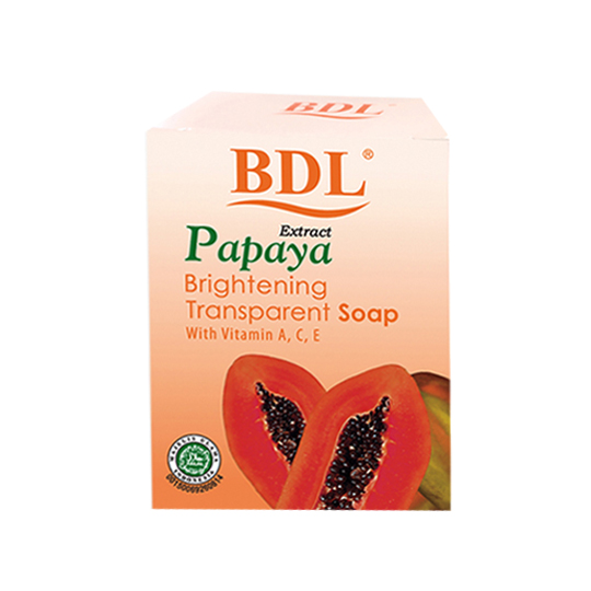 BDL Transparent Soap Papaya 90gr | Gogobli