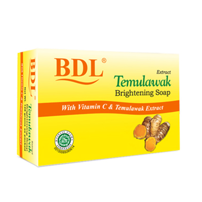 BDL Brightening Soap Extract Temulawak 60gr | Gogobli