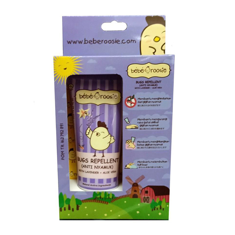 Bebe Roosie Bugs Repellent (Anti Nyamuk) 60gr | Gogobli