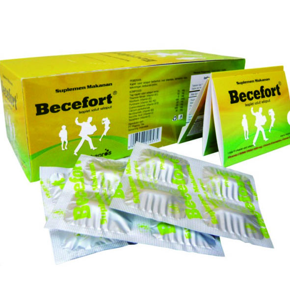 Becefort (25 Strip @4 Kapsul) | Gogobli
