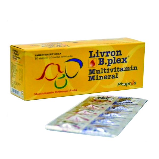 Livron B.Plex (10 Strip @ 10 Tablet) | Gogobli