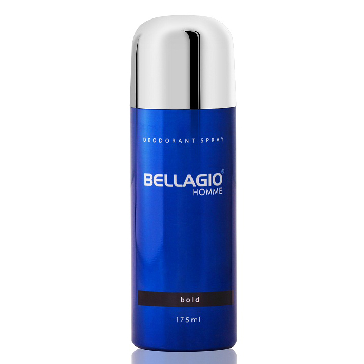 Bellagio Body Spray Black Bold 175ml | Gogobli